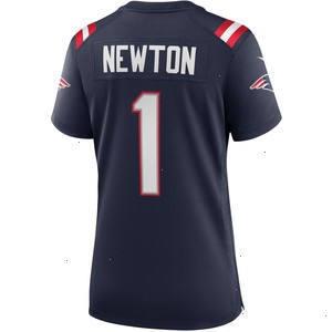 Cam Newton New England Patriots Nike Women's Game Jersey - Navy