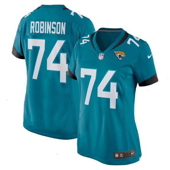 Cam Robinson Jacksonville Jaguars Nike Women's Game Jersey - Teal