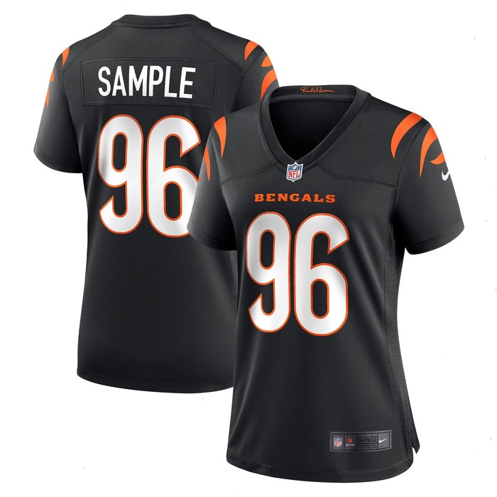 Cam Sample Cincinnati Bengals Nike Women's Game Jersey - Black