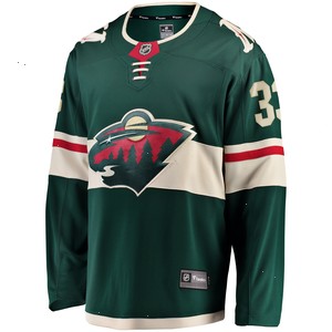 Cam Talbot Minnesota Wild Fanatics Branded Breakaway Player Jersey - Green