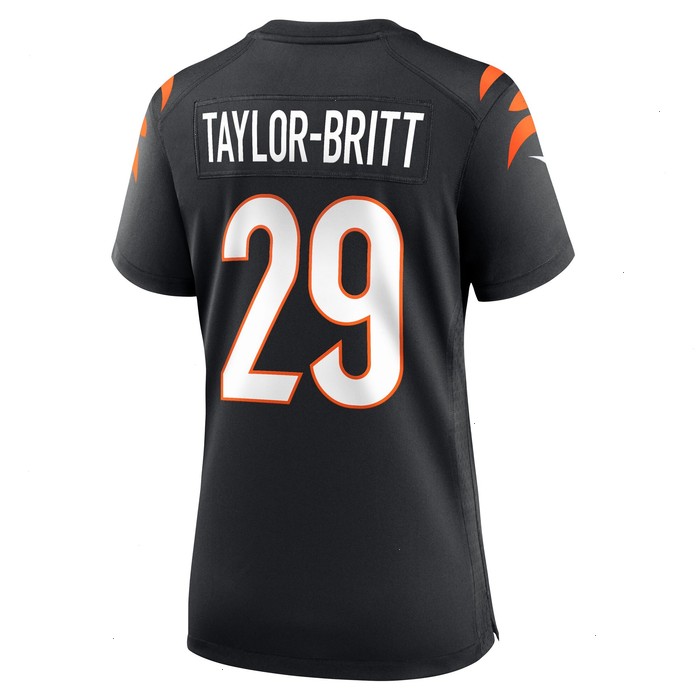 Cam Taylor-Britt Cincinnati Bengals Nike Women's Game Player Jersey - Black