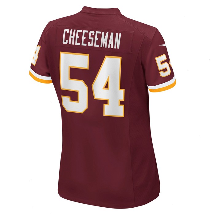 Camaron Cheeseman Washington Football Team Nike Women's Game Jersey - Burgundy