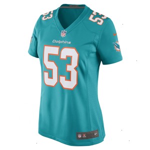 Cameron Goode Miami Dolphins Nike Women's Game Player Jersey - Aqua