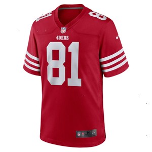 Cameron Latu San Francisco 49ers Nike Team Game Jersey - Scarlet