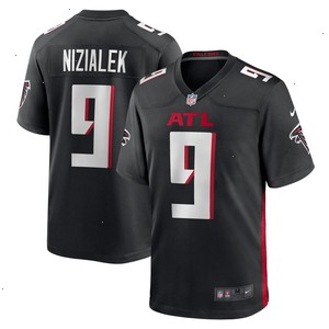 Cameron Nizialek Atlanta Falcons Nike Player Game Jersey - Black