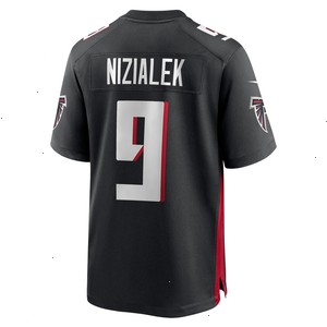 Cameron Nizialek Atlanta Falcons Nike Player Game Jersey - Black