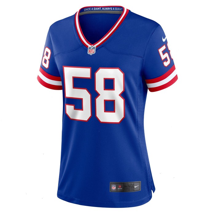 Carl Banks New York Giants Nike Women's Classic Retired Player Game Jersey - Royal