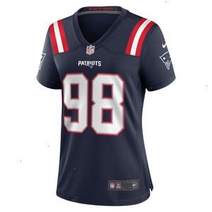 Carl Davis Jr. New England Patriots Nike Women's Game Player Jersey - Navy