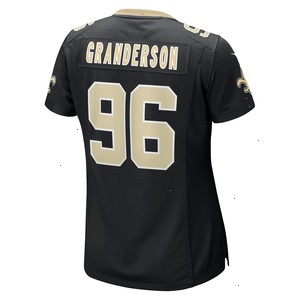 Carl Granderson New Orleans Saints Nike Women's Game Jersey - Black