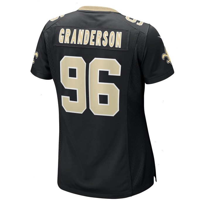 Carl Granderson New Orleans Saints Nike Women's Game Jersey - Black