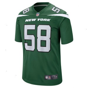 Carl Lawson New York Jets Nike Game Jersey - Gotham Green