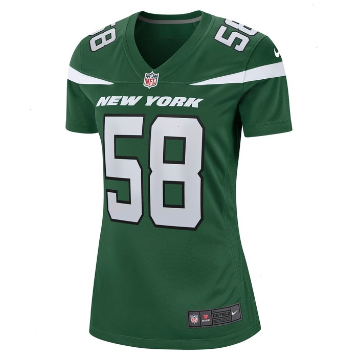 Carl Lawson New York Jets Nike Women's Game Jersey - Gotham Green