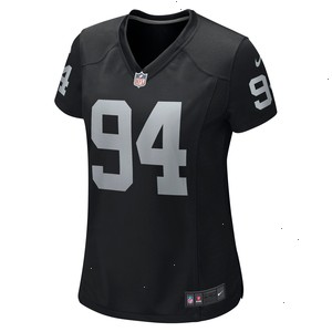 Carl Nassib Las Vegas Raiders Nike Women's Game Jersey - Black