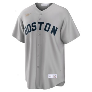 Carl Yastrzemski Boston Red Sox Nike Road Cooperstown Collection Player Jersey - Gray