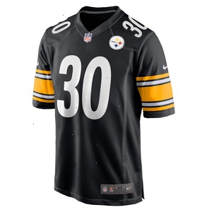 Carlins Platel Pittsburgh Steelers Nike Game Player Jersey - Black