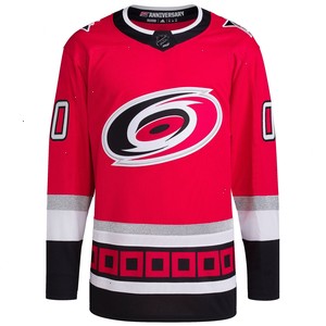 Carolina Hurricanes adidas 25th Anniversary Primegreen Authentic Pro Custom Jersey - Red