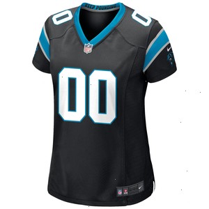 Carolina Panthers Nike Women's Custom Game Jersey - Black V1