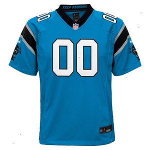 Carolina Panthers Nike Youth Alternate Custom Game Jersey - Blue