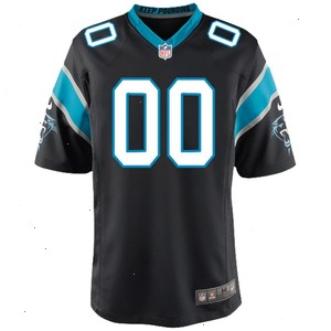 Carolina Panthers Nike Youth Custom Game Jersey - Black