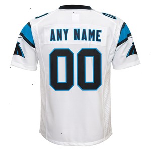  Carolina Panthers Nike Youth Custom Game Jersey - White