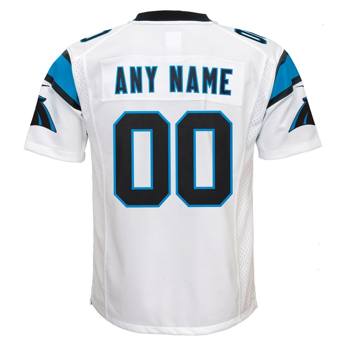 Carolina Panthers Nike Youth Custom Game Jersey - White