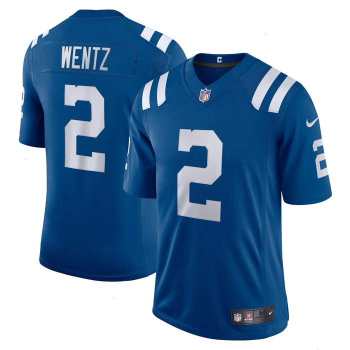 Carson Wentz Indianapolis Colts Nike Vapor Limited Jersey - Royal