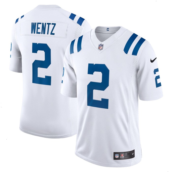 Carson Wentz Indianapolis Colts Nike Vapor Limited Jersey - White