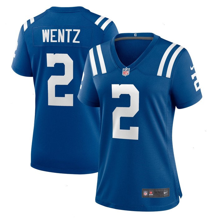 Carson Wentz Indianapolis Colts Nike Women's Game Jersey - Royal