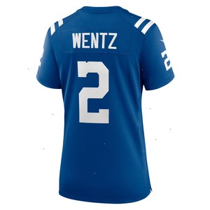 Carson Wentz Indianapolis Colts Nike Women's Game Jersey - Royal