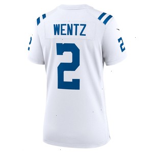 Carson Wentz Indianapolis Colts Nike Women's Game Jersey - White