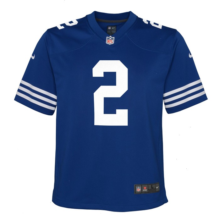 Carson Wentz Indianapolis Colts Nike Youth Alternate Game Jersey - Royal