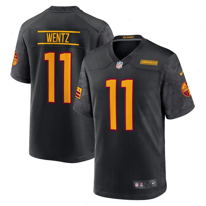 Carson Wentz Washington Commanders Nike Alternate Game Player Jersey - Black