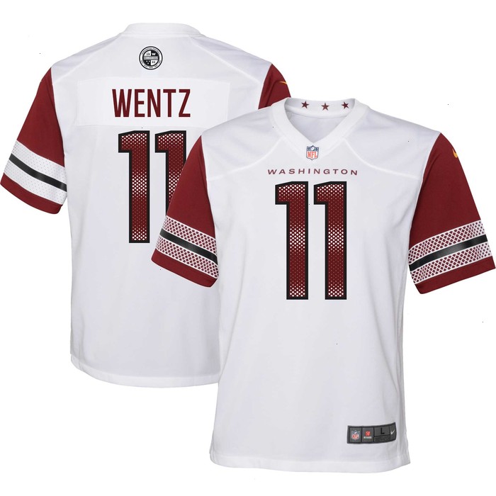 Carson Wentz Washington Commanders Nike Youth Game Jersey - White