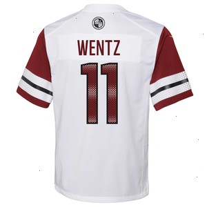 Carson Wentz Washington Commanders Nike Youth Game Jersey - White