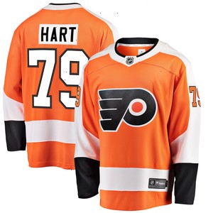 Carter Hart Philadelphia Flyers Fanatics Branded Breakaway Player Jersey - Orange