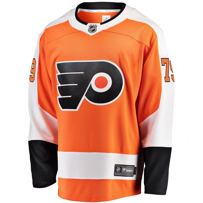 Carter Hart Philadelphia Flyers Fanatics Branded Breakaway Player Jersey - Orange