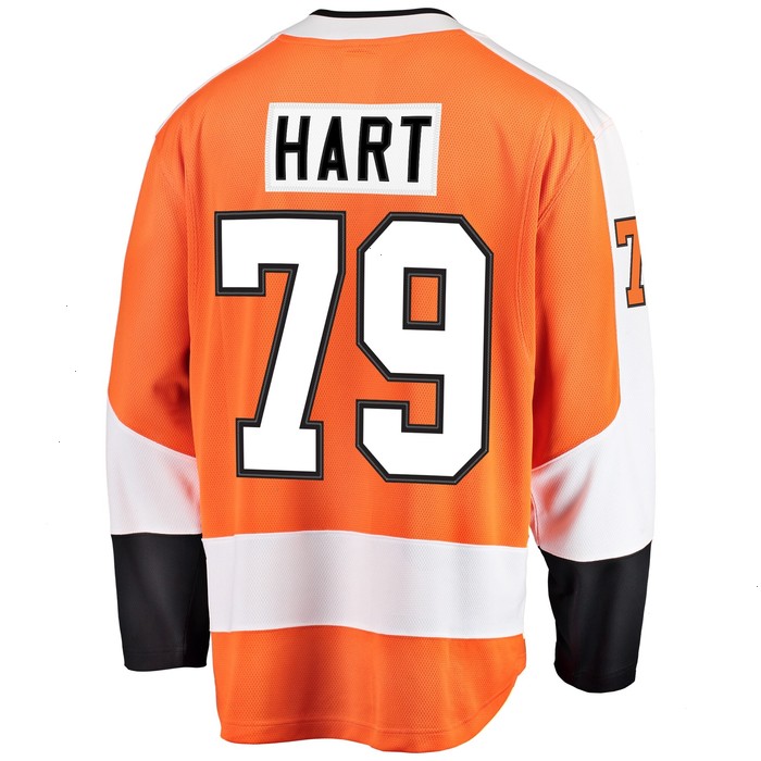 Carter Hart Philadelphia Flyers Fanatics Branded Breakaway Player Jersey - Orange