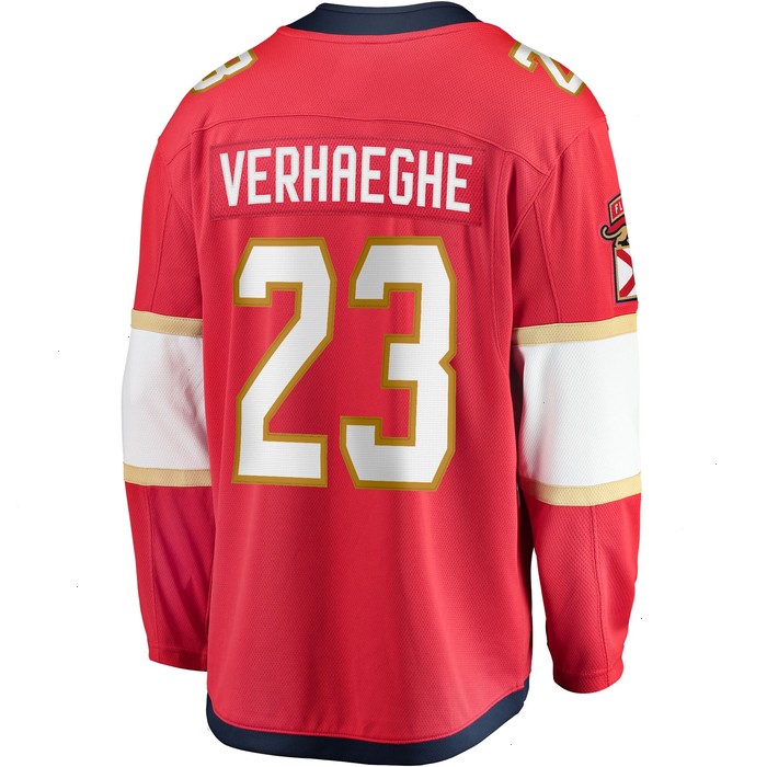 Carter Verhaeghe Florida Panthers Fanatics Branded Home Breakaway Jersey - Red