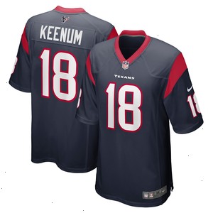 Case Keenum Houston Texans Nike Team Game Jersey - Navy