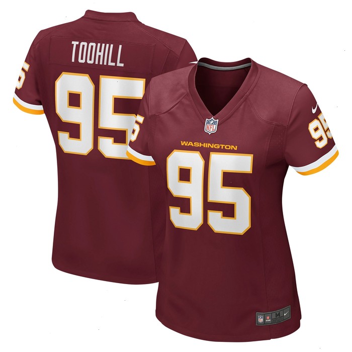 Casey Toohill Washington Football Team Nike Women's Game Jersey - Burgundy