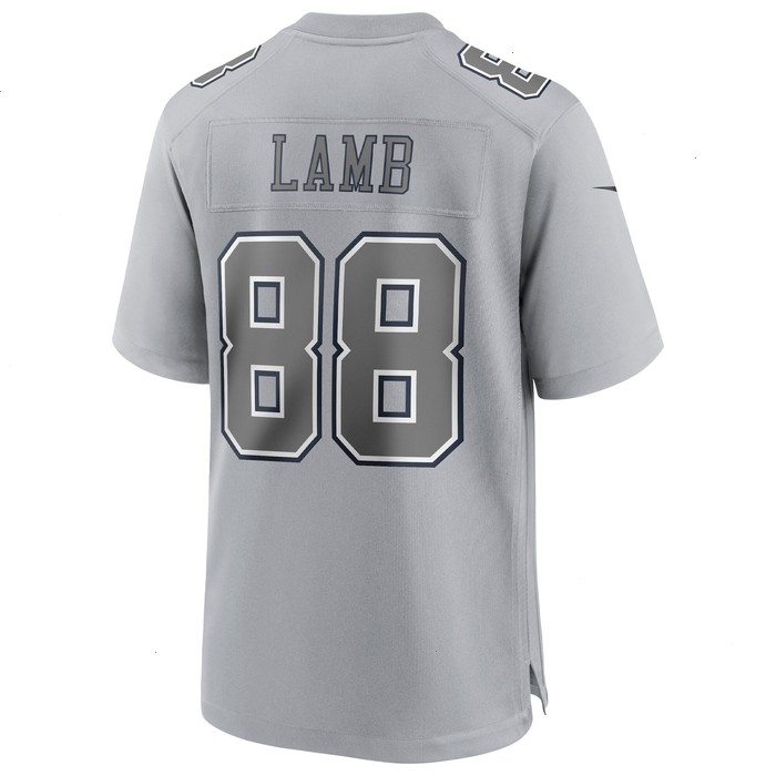 CeeDee Lamb Dallas Cowboys Nike Atmosphere Fashion Game Jersey - Gray