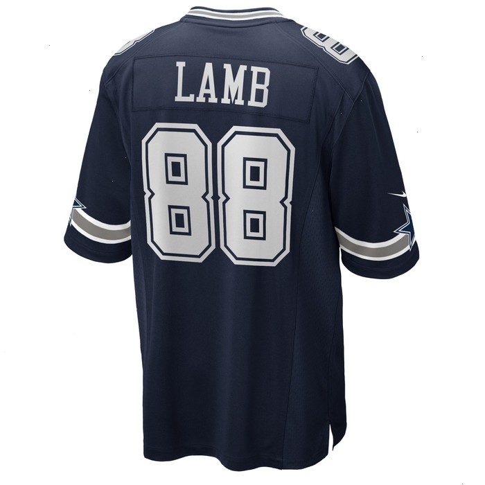 CeeDee Lamb Dallas Cowboys Nike Game Jersey - Navy