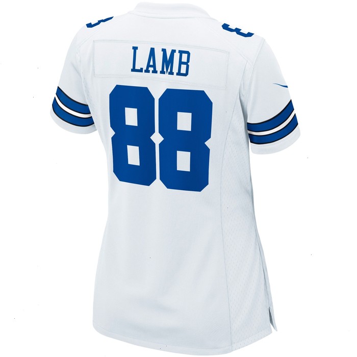 CeeDee Lamb Dallas Cowboys Nike Women's Game Jersey - White