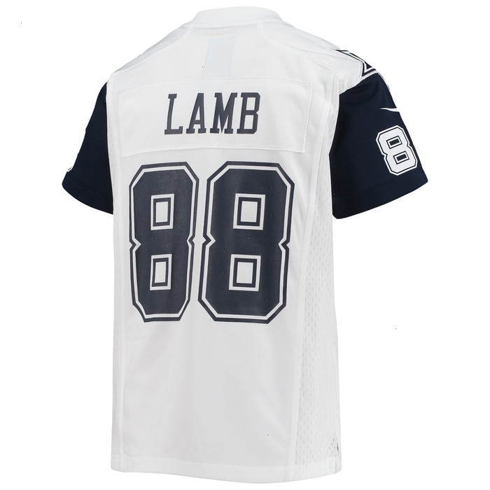 CeeDee Lamb Dallas Cowboys Nike Youth Alternate Game Jersey - White