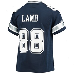 CeeDee Lamb Dallas Cowboys Nike Youth Player Game Jersey - Navy