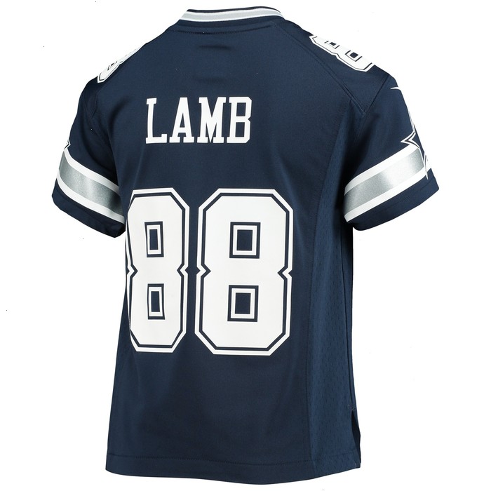 CeeDee Lamb Dallas Cowboys Nike Youth Player Game Jersey - Navy