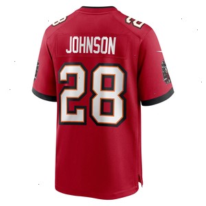 Cephus Johnson Tampa Bay Buccaneers Nike Team Game Jersey - Red