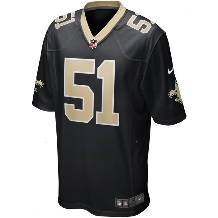 Cesar Ruiz New Orleans Saints Nike Game Jersey - Black