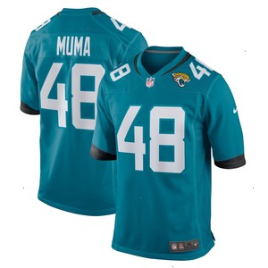 Chad Muma Jacksonville Jaguars Nike Game Jersey - Teal