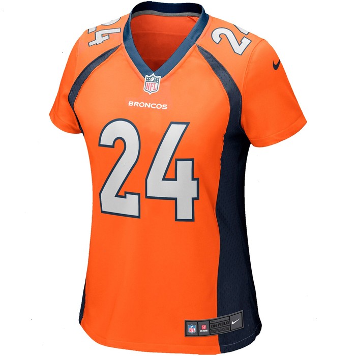 Champ Bailey Denver Broncos Nike Women's Game Retired Player Jersey - Orange